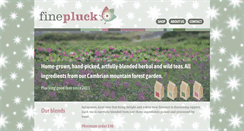 Desktop Screenshot of finepluck.co.uk