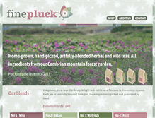 Tablet Screenshot of finepluck.co.uk